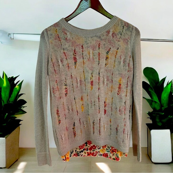 Luv 4 Anouka Distressed Sweater - Picture 1 of 4